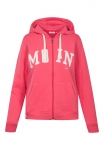 Kapuzensweatjacke - Moin- paradise pink